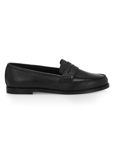 Manolo Blahnik Women's Perrita Leather Loafers