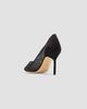 Manolo Blahnik Women's Polka Dot Mesh Stiletto Pumps - 4