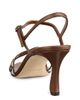 Manolo Blahnik Women's Popeyana Leather Stiletto-Heel Slingback Sandals - 3