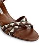 Manolo Blahnik Women's Popeyana Leather Stiletto-Heel Slingback Sandals - 6