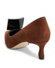 Manolo Blahnik Women's Potoka 50MM Suede Pumps - 3