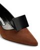 Manolo Blahnik Women's Potoka 50MM Suede Pumps - 5