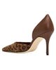 Manolo Blahnik Women's Taylerbinu 90MM Leopard-Print Suede D'Orsay Pumps - 2