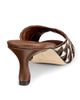 Manolo Blahnik Women's Trofesamu Woven Kitten-Heel Sandals - 3