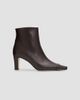 Manolo Blahnik Women's Vivecal Leather Ankle Boots - 1