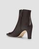Manolo Blahnik Women's Vivecal Leather Ankle Boots - 4