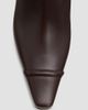 Manolo Blahnik Women's Vivecal Leather Ankle Boots - 5
