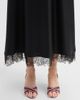 Manolo Blahnik Women's Volusan 70MM Leather Slanted-Heel Sandals - 2