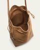 Mansur Gavriel Cabas Suede & Leather Bucket Shoulder Bag - 4