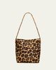 Mansur Gavriel Everyday Cabas Small Leopard-Print Animal Hair Shoulder Bag - 1