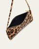 Mansur Gavriel Gaia Leopard Calf Hair Baguette Shoulder Bag - 3