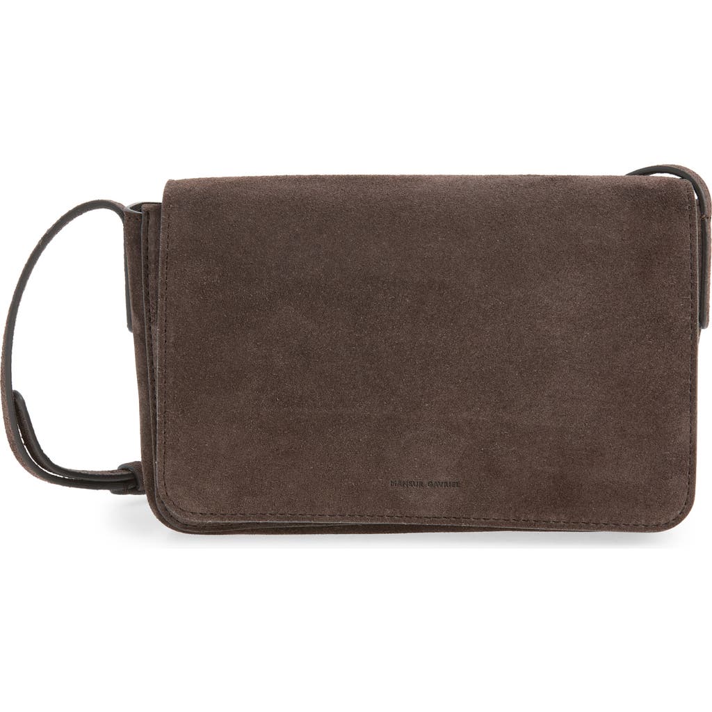 Mansur Gavriel Mansur Gavriel Clio Suede Shoulder Bag