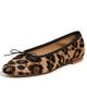 Mansur Gavriel Mansur Gavriel Dance Ballerina Flats Leopard/Black - 1