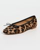 Mansur Gavriel Mansur Gavriel Dance Ballerina Flats Leopard/Black - 2
