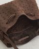 Mansur Gavriel Mansur Gavriel Drawstring Pouchette Shoulder Bag Ebony One - 6
