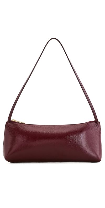 Mansur Gavriel Mansur Gavriel Gaia Baguette Shoulder Bag Claret One