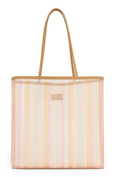 Mansur Gavriel Mansur Gavriel Large Filo Stripe Mesh Tote