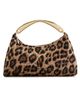 Mansur Gavriel Mansur Gavriel Metal Handle Rhea Bag Leopard One - 1