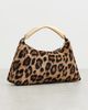 Mansur Gavriel Mansur Gavriel Metal Handle Rhea Bag Leopard One - 4