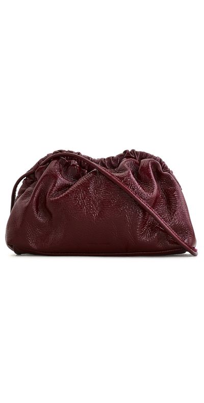 Mansur Gavriel Mansur Gavriel Mini Cloud Clutch Shoulder Bag Claret One