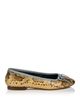 Mansur Gavriel Mansur Gavriel Women's Dance Snake Embossed Leather Ballet Flats - 2