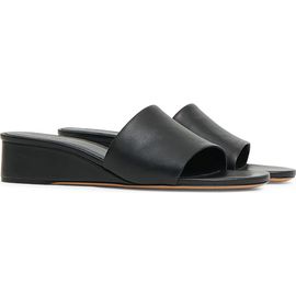Mansur Gavriel Mansur Gavriel Zeppa Leather Slide Wedge Sandal