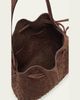 Mansur Gavriel Ostrich-Embossed Leather Drawstring Top-Handle Pouch - 4
