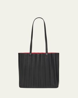 Mansur Gavriel Pleated Filo Leather Tote Bag