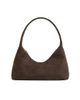Mansur Gavriel Women's Candy Ostrich-Embossed Suede Baguette Bag - 1