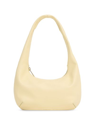 Mansur Gavriel Women's Embossed Logo Leather Shoulder Bag