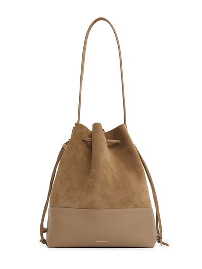 Mansur Gavriel Women's Leather & Suede Drawstring Bucket Bag