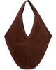Mansur Gavriel Women's Soft Medium Suede Hobo Bag - 7