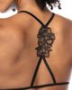 Mapale Mapale Appliqué Mesh Bra, Gater Belt & G-String - 3