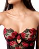 Mapale Mapale Embroidered Underwire Chemise & G-String Set - 3