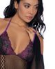 Mapale Mapale Fishnet Teddy & Gloves Set - 3