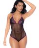 Mapale Mapale Fishnet Teddy & Gloves Set - 5