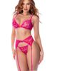 Mapale Mapale Floral Lace Bralette & Thong Set - 3