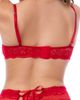 Mapale Mapale Lace Underwire Bra, Thong & Garter Belt Set - 2
