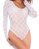 Mapale Mapale Long Sleeve Lace Bodysuit - 1
