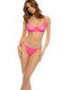 Mapale Mapale Mesh Underwire Bra, G-String & Garter Belt Set - 3