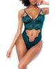 Mapale Mapale Strappy Cutout Lace Teddy - 1