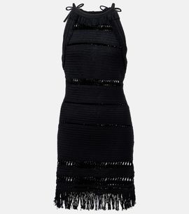 Marant Etoile Marant Etoile Araliage macramé cotton minidress