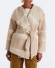 Marant Etoile Marant Etoile Brea striped wrap coat - 5