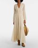 Marant Etoile Marant Etoile Briane gathered muslin maxi dress - 2
