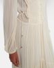 Marant Etoile Marant Etoile Briane gathered muslin maxi dress - 5