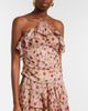 Marant Etoile Marant Etoile Dijimia printed ruffled cotton top - 2