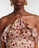 Marant Etoile Marant Etoile Dijimia printed ruffled cotton top - 3