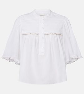 Marant Etoile Marant Etoile Douna cotton-blend blouse