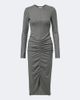 Marant Etoile Marant Etoile Dyling ruched jersey midi dress - 1