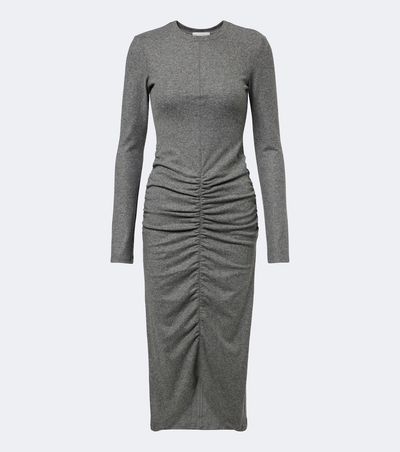 Marant Etoile Marant Etoile Dyling ruched jersey midi dress